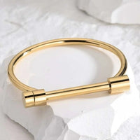 Women Stainless Steel Bangle Bracelet