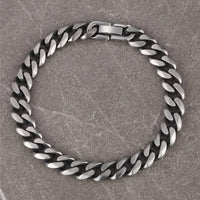 Men Simple Style Stainless Steel Chain Bracelet