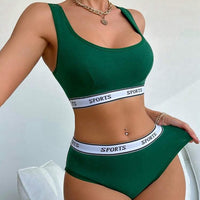 Women Wirefree Bra And Panties Set