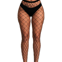 Women Minimalist Fishnet Tights Stocking