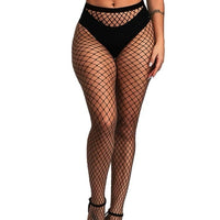 Women Minimalist Fishnet Tights Stocking