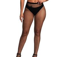 Women Minimalist Fishnet Tights Stocking