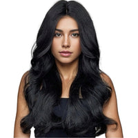 26 Inches Synthetic Long Black Wave Wig