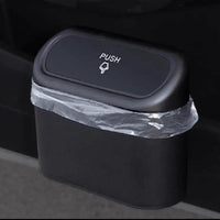 1 Pc Car Black Trash Can