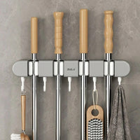 Bathroom Wall Mounted Mop & Broom Holder